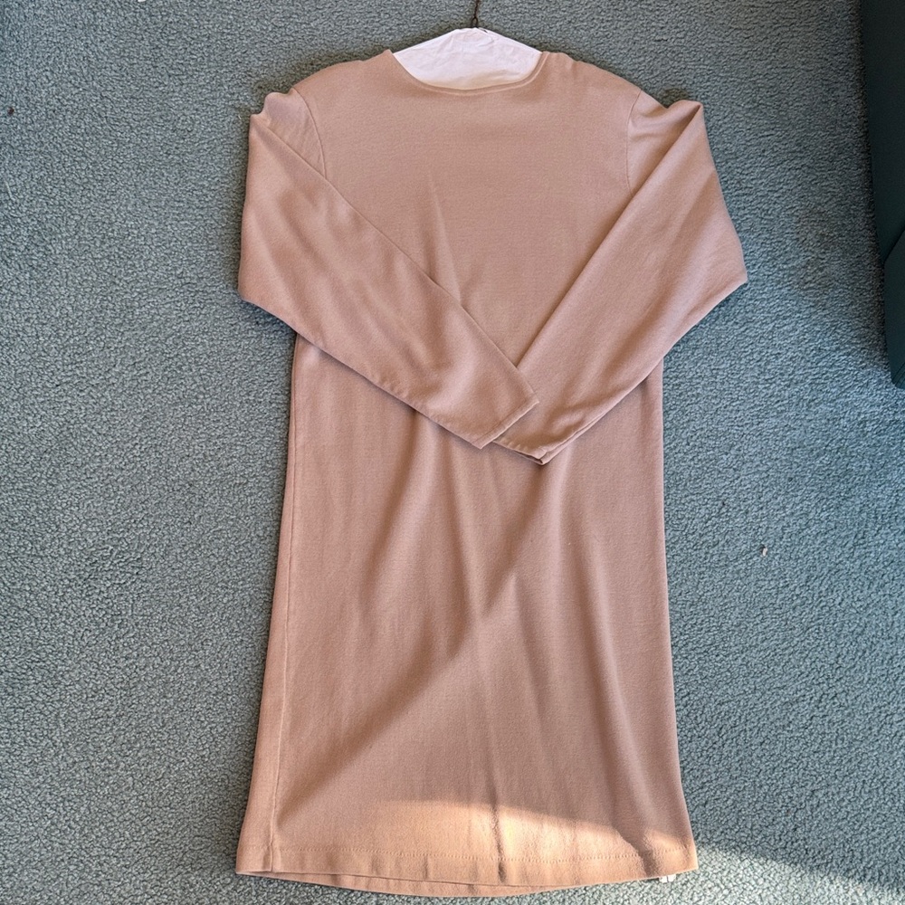 Brooks Brother Tan Long Sleeve Dress